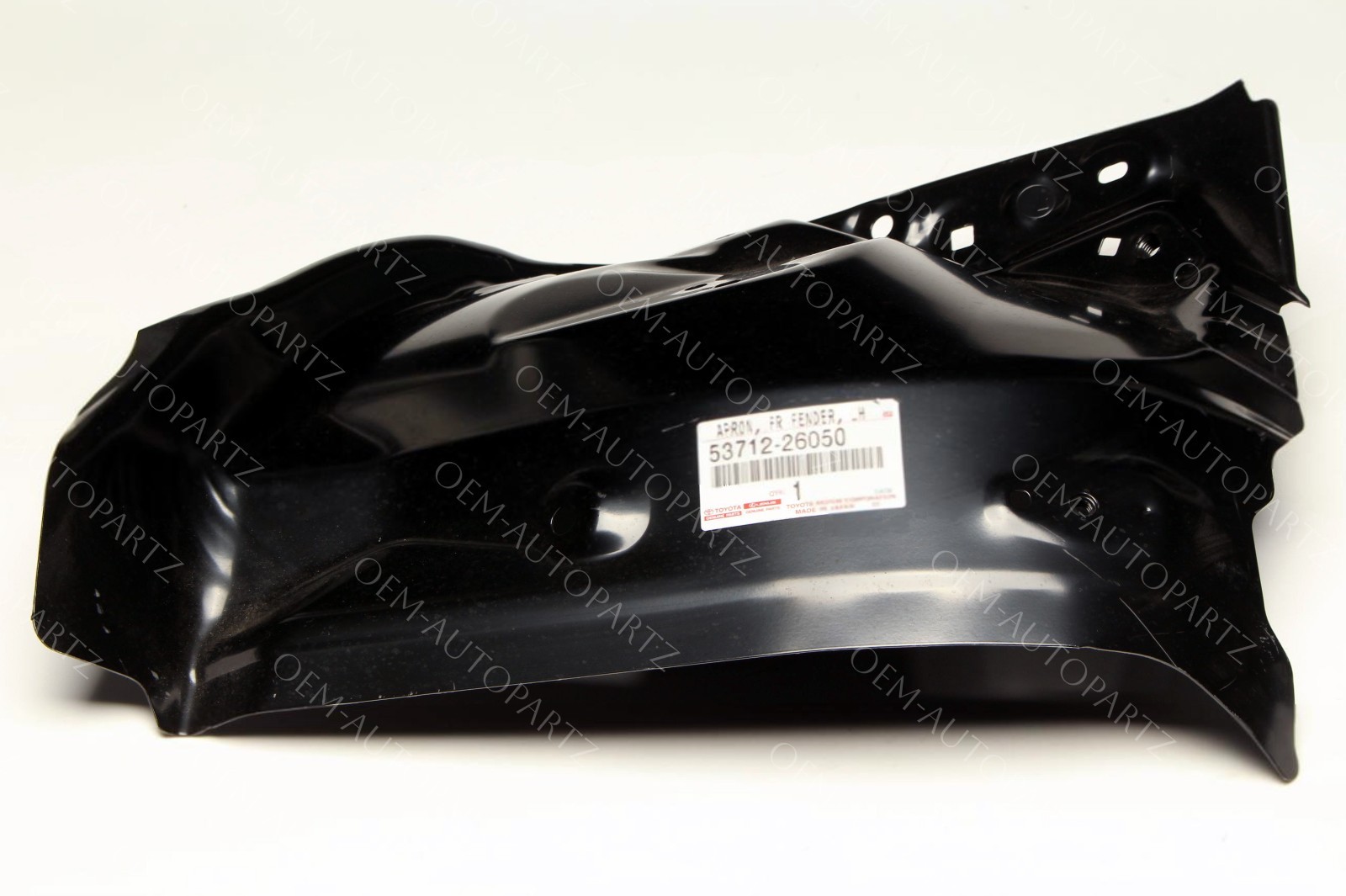 53712-26050 Toyota Genuine APRON, FR FENDER, LH 5371226050 NEW OEM
