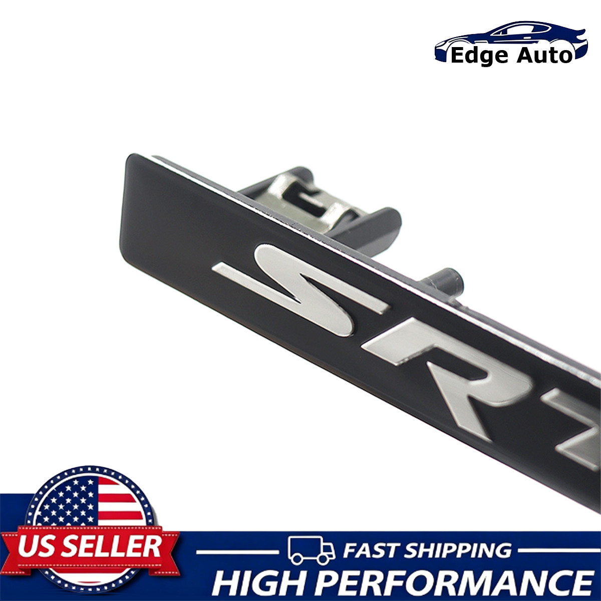 3D For 2015-2021 Charger SRT Dash Emblem Insert Nameplate Badge Chrome Black 3D For 2015-2021 Charger SRT Dash Emblem Insert Nameplate Badge Chrome Black