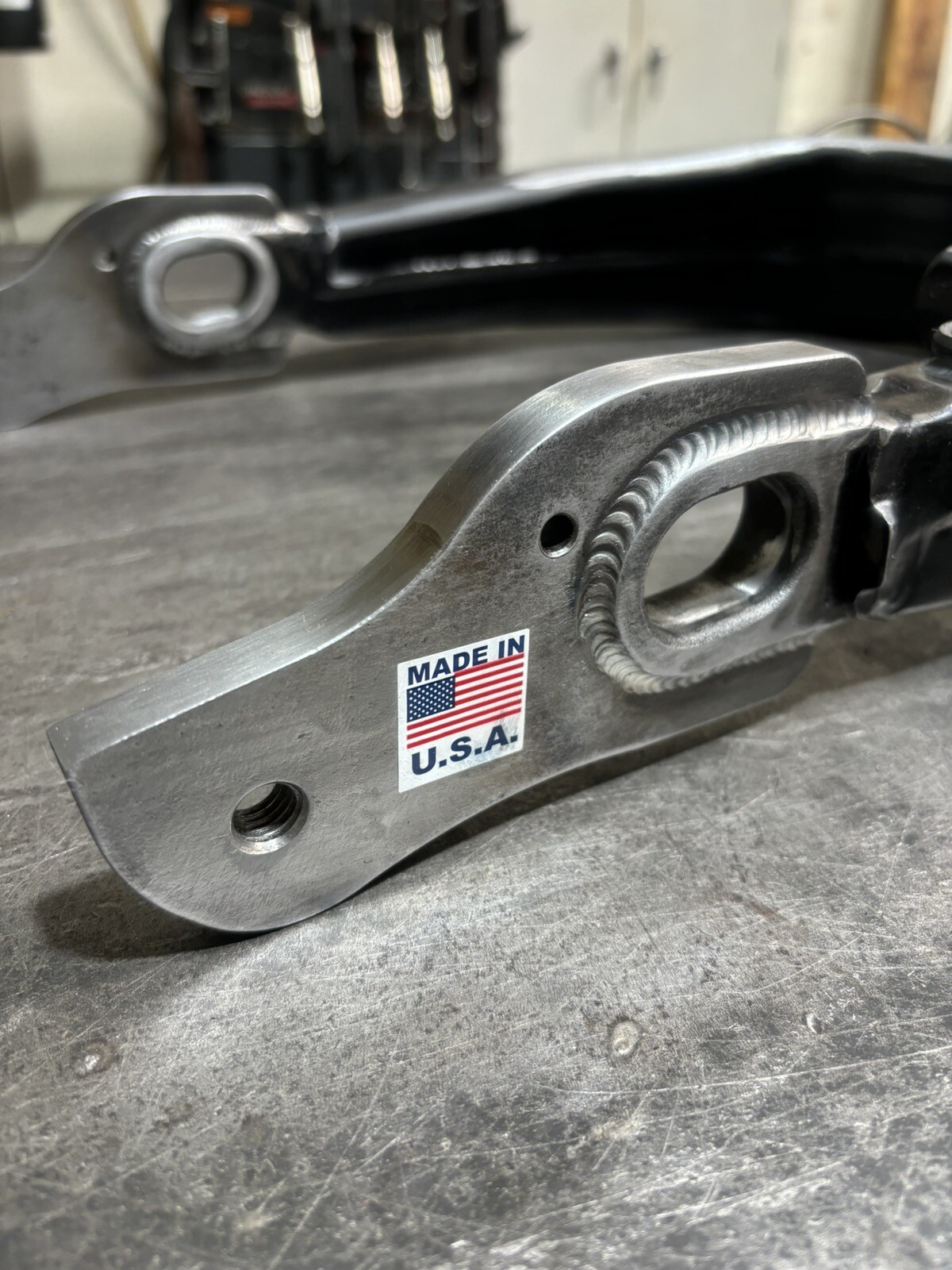 Tinworksinc 09-UP Harley Davidson Bagger DIY Lowered Shock Shackles (weld On)