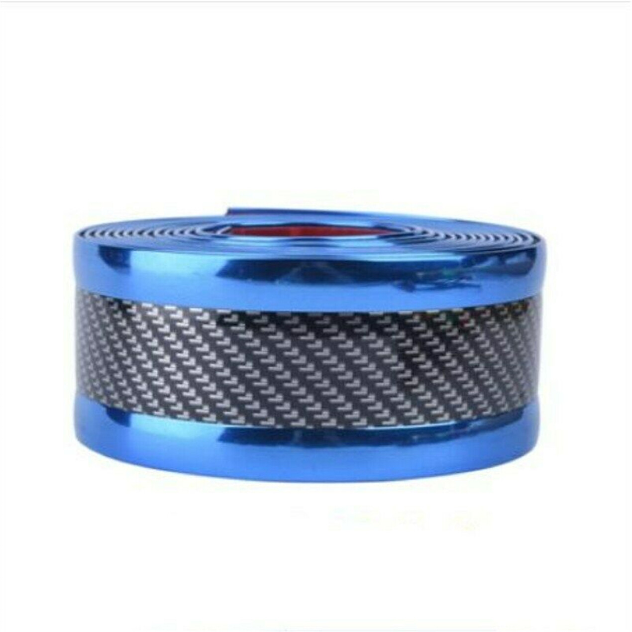 Car Carbon Fiber Sticker Rubber DIY Door Sill Protector Edge Guard Strip Decal