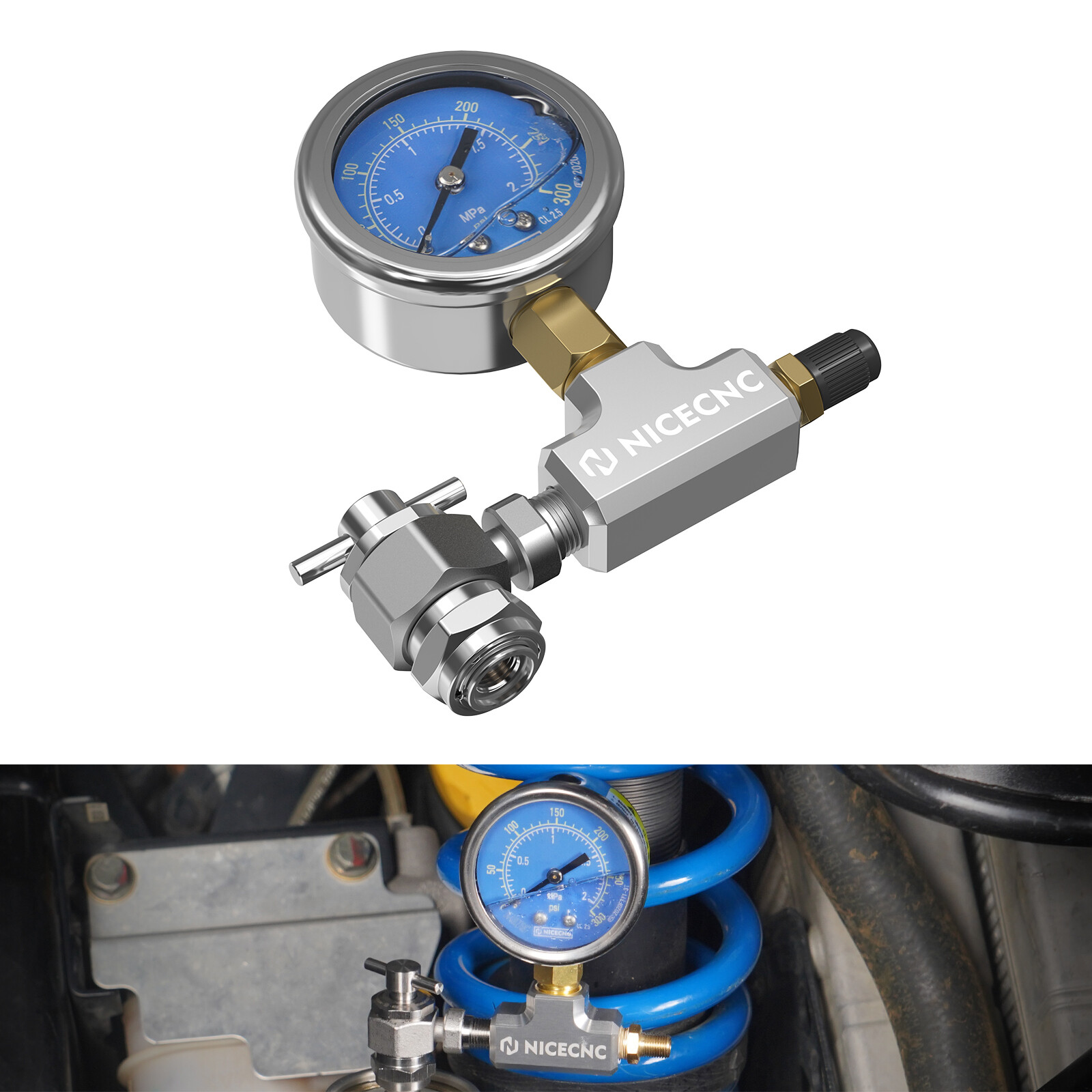 300PSI Nitrogen Filling NO LOSS Chuck Tool Kit NO LOSS Chuck Stem w/ \