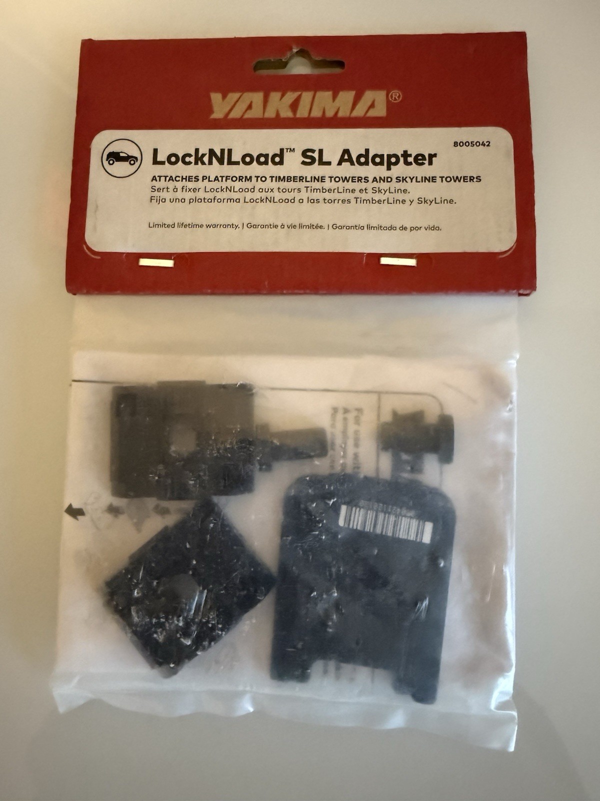 Yakima Universal Fit LockNLoad SL Adapters 8005042 Yakima Universal Fit LockNLoad SL Adapters 8005042