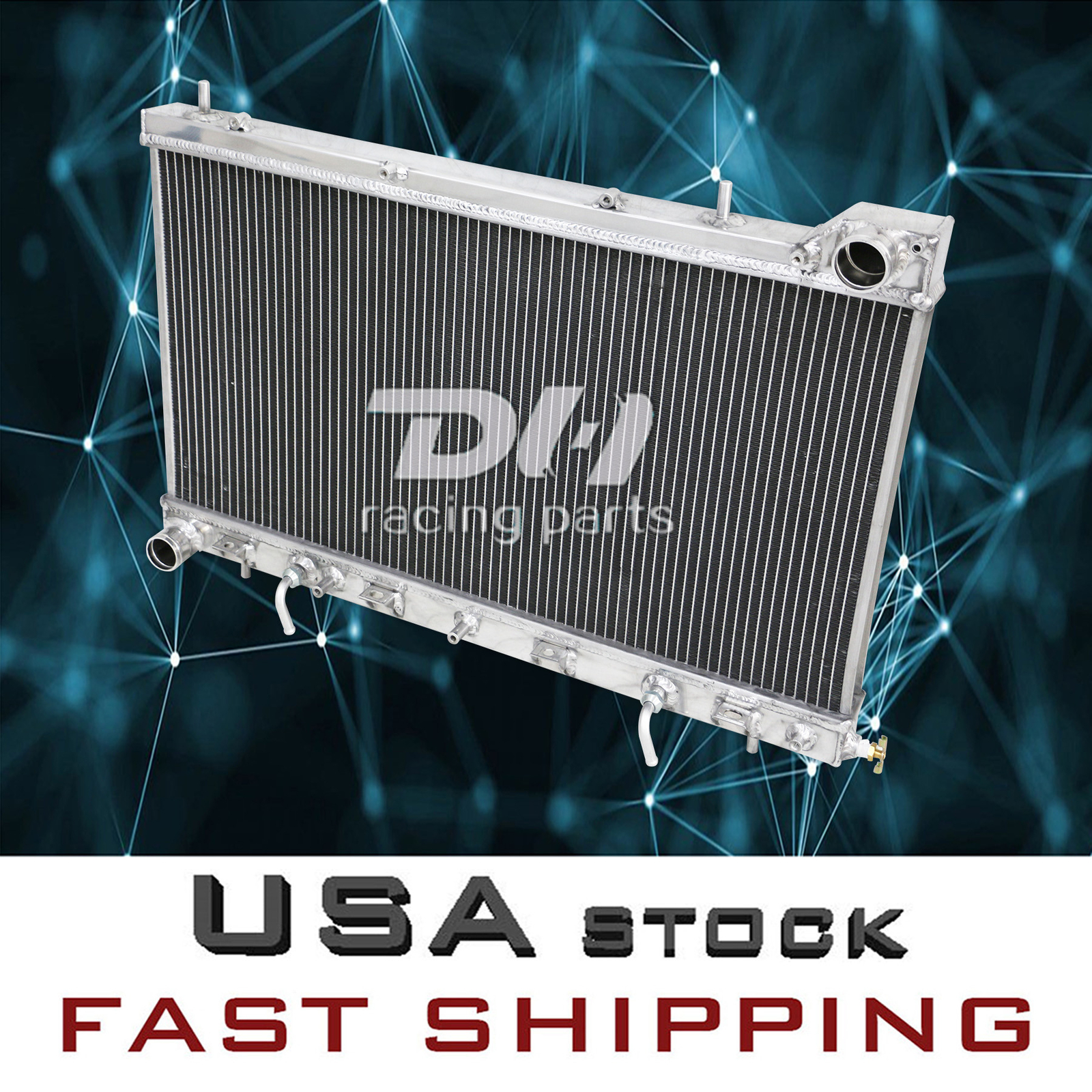 2 Row Alu Radiator For 2003-2005 Subaru Forester X/XS/XT 2.5L Turbo H4 GAS EJ255 2 Row Alu Radiator For 2003-2005 Subaru Forester X/XS/XT 2.5L Turbo H4 GAS EJ255