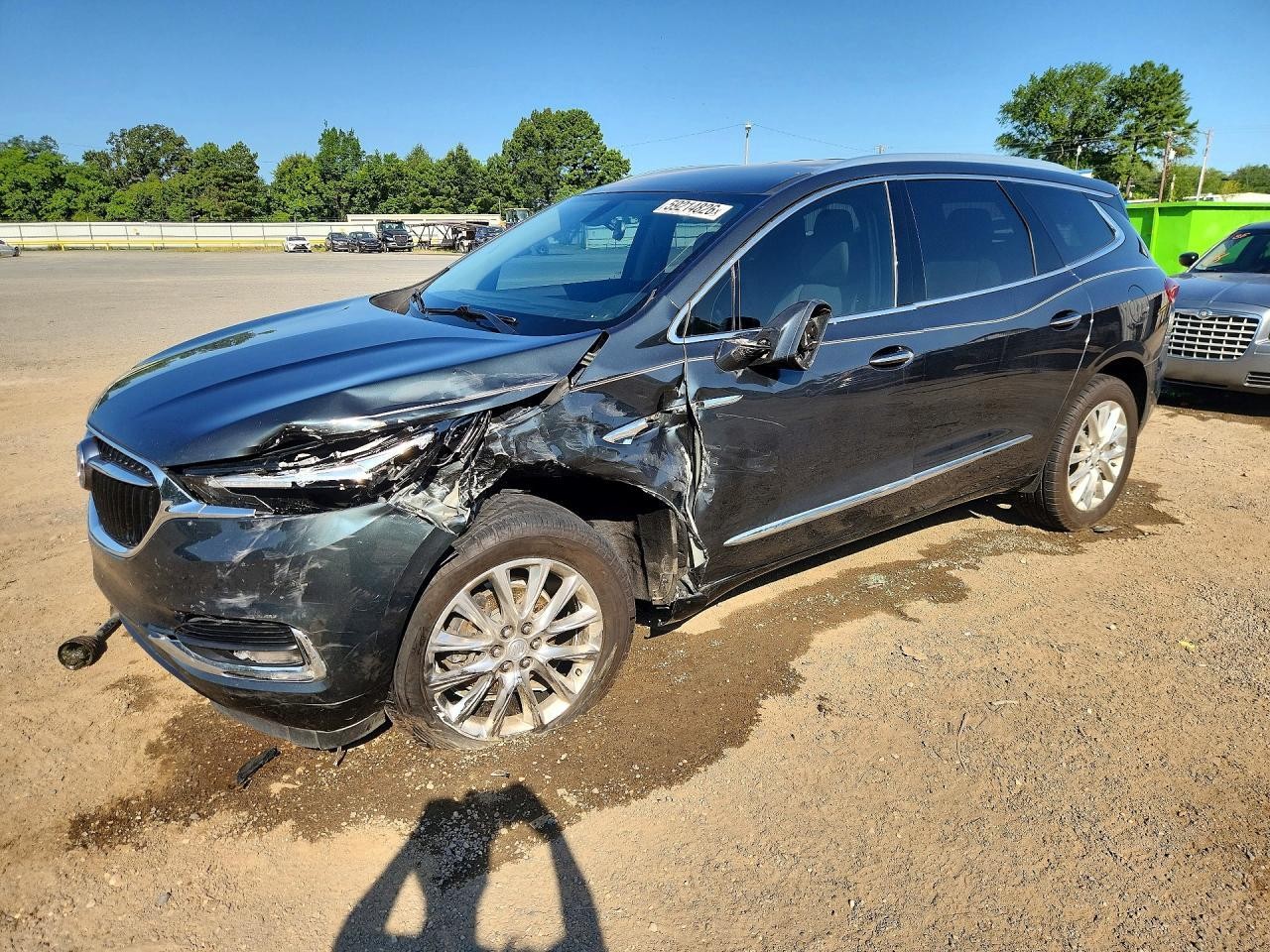 Used Rear Left Door Assembly Rear Side fits: 2020 Buick Enclave Rear Left Grade