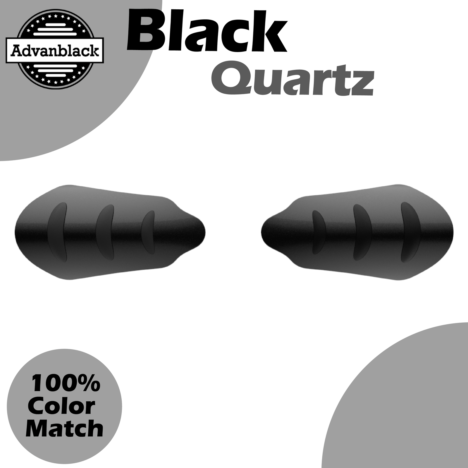 Black Quartz Hand Guard Fits for Harley Touring & Softails Advanblack