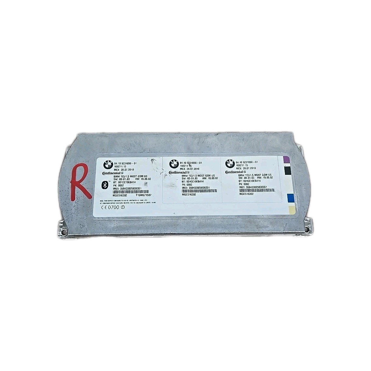 10-13 BMW E90 E92 E93 M3 BLUETOOTH TELMATICS COMMUNICATION CONTROL MODULE OEM 