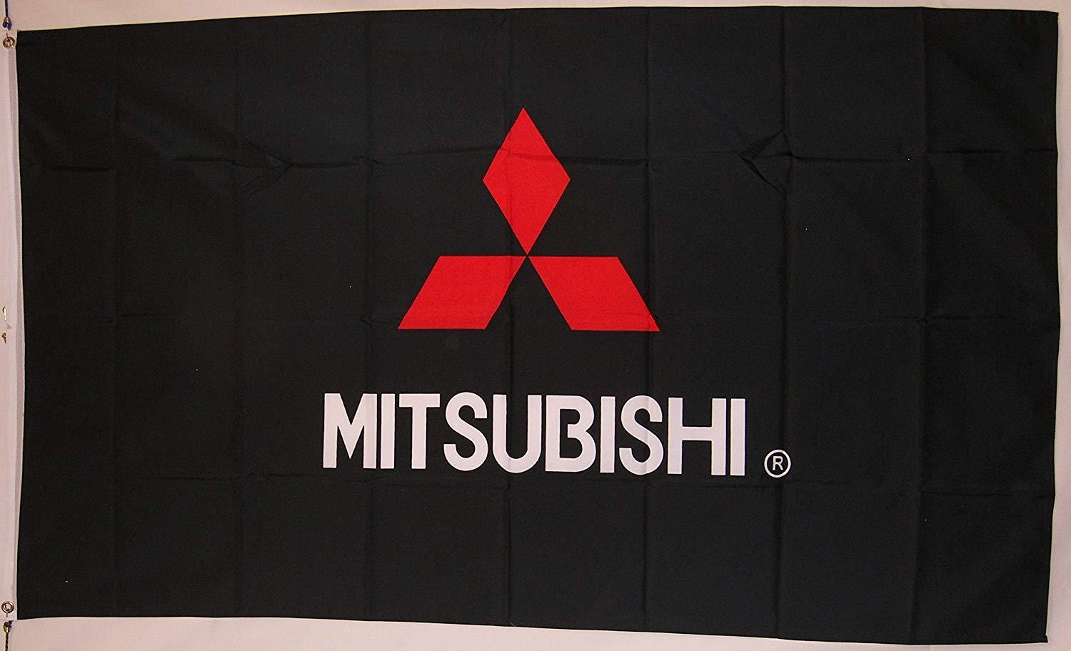 Mitsubishi Premium Flag 3\' x 5\' Indoor Outdoor Automotive Banner (USA Seller) Mitsubishi Premium Flag 3\' x 5\' Indoor Outdoor Automotive Banner (USA Seller)