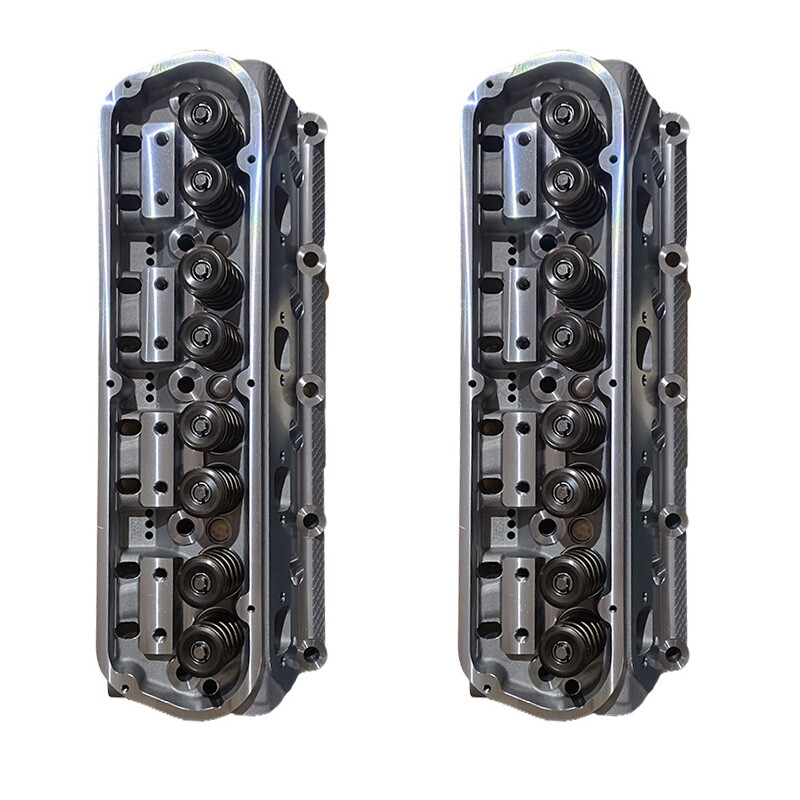 2X Full Aluminum Cylinder Heads For FORD SBF GT40 289 302 351W 175cc 2.02