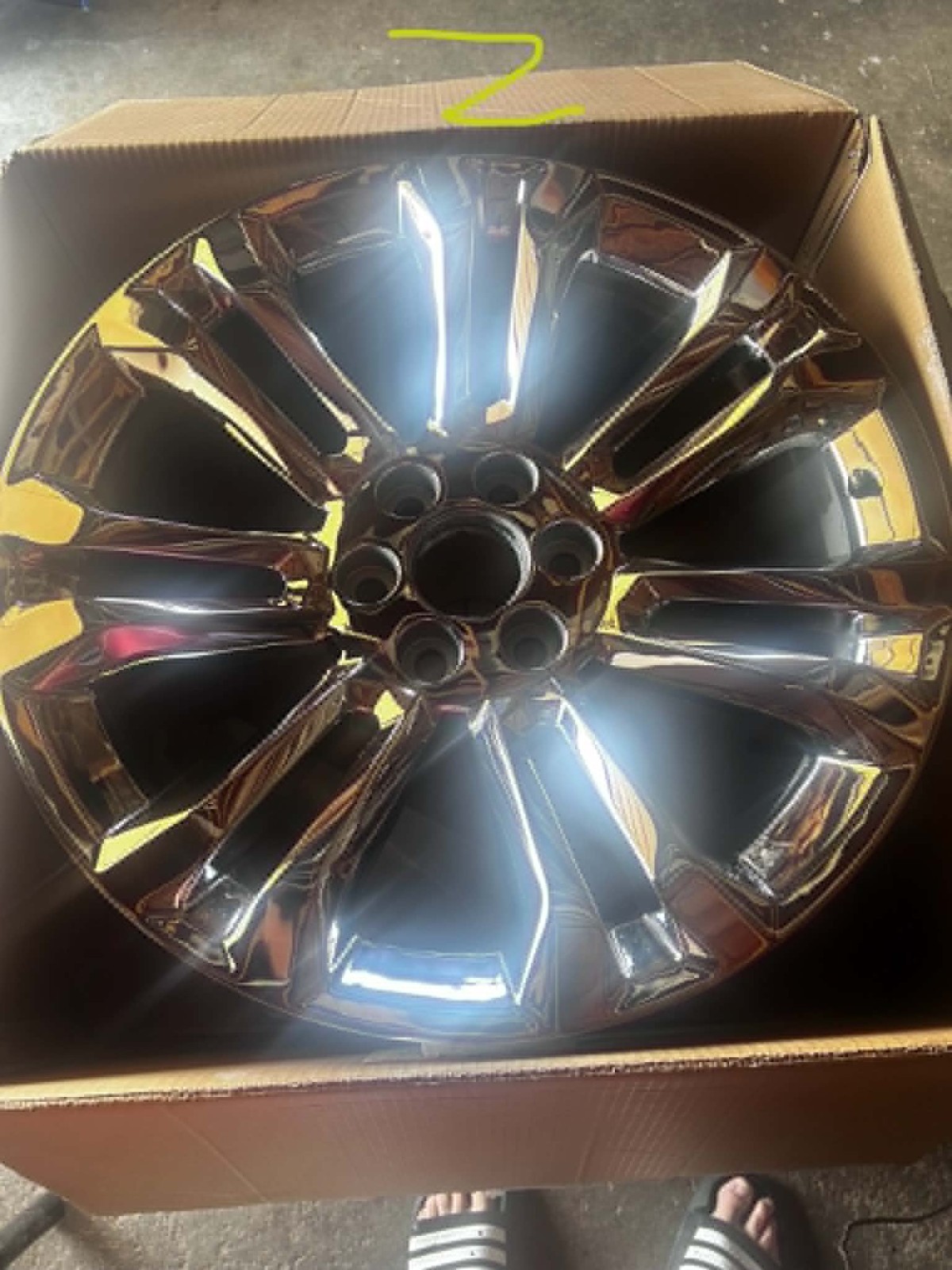 Genuine General Motors OE Wheel-Frt & Rr 84341405 22x9 inch #2