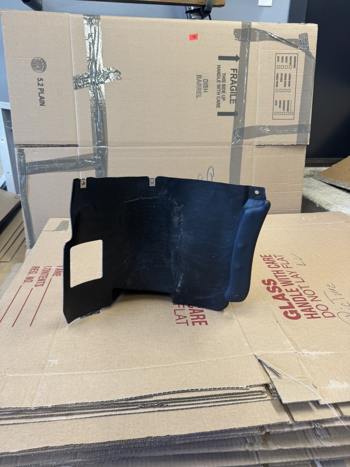 BMW E39 M5 R FRONT form M BUMPER SPLASH PANEL LINER TRIM FENDER EOM PART