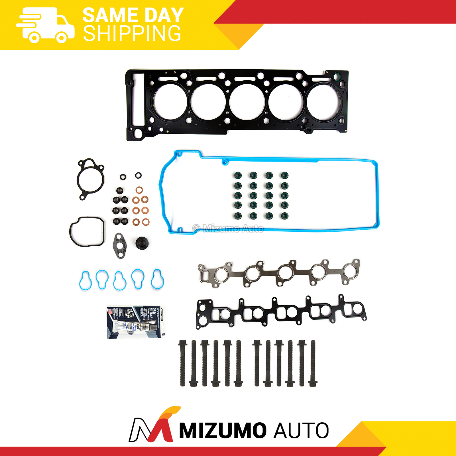 Head Gasket Bolts Set Fit 2002-2006 Dodge Freightliner Sprinter 2500 3500 2.7L
