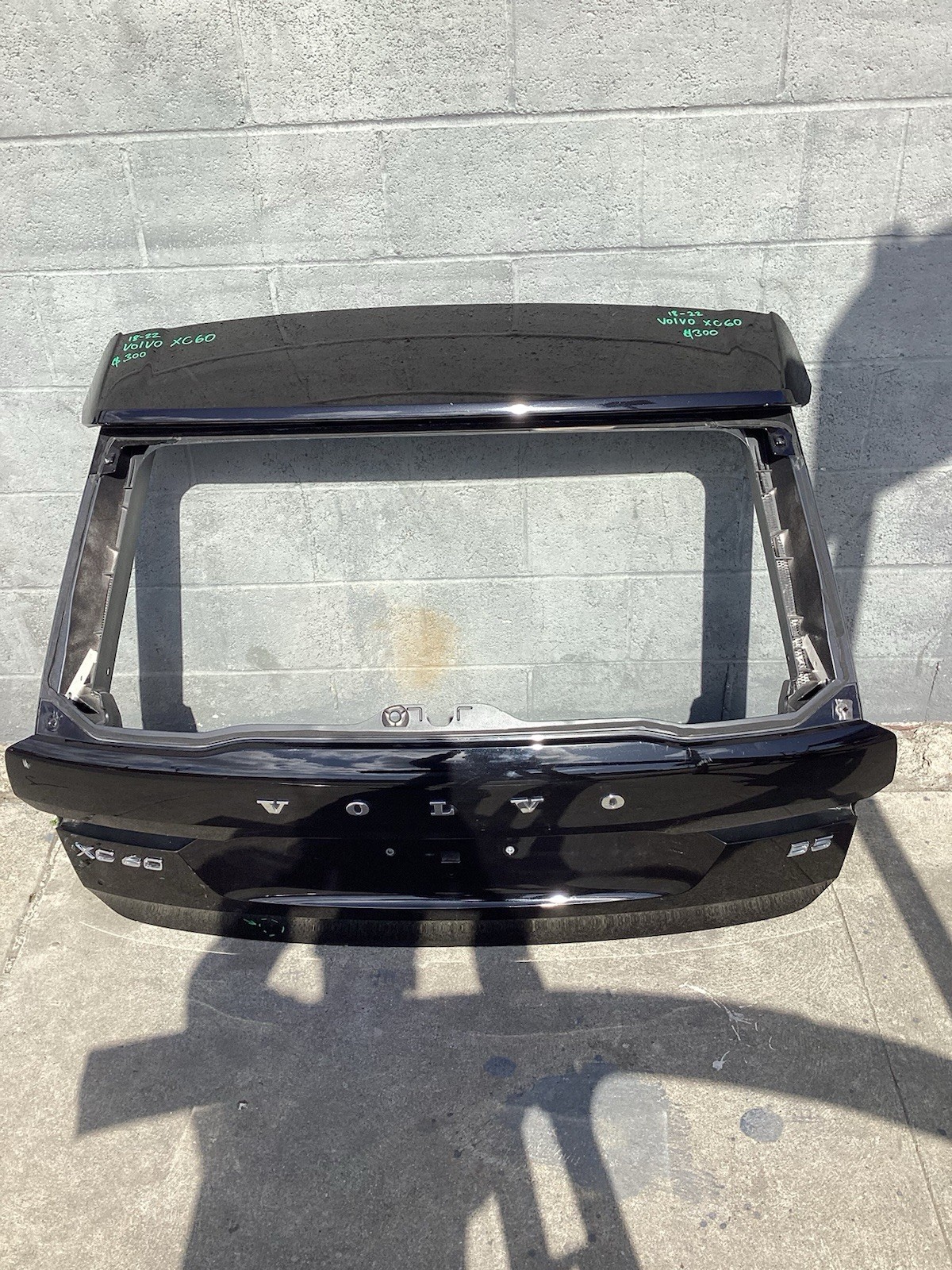 2018 2019 2020 2021 2022 VOLVO XC60 LIFTGATE OEM USED