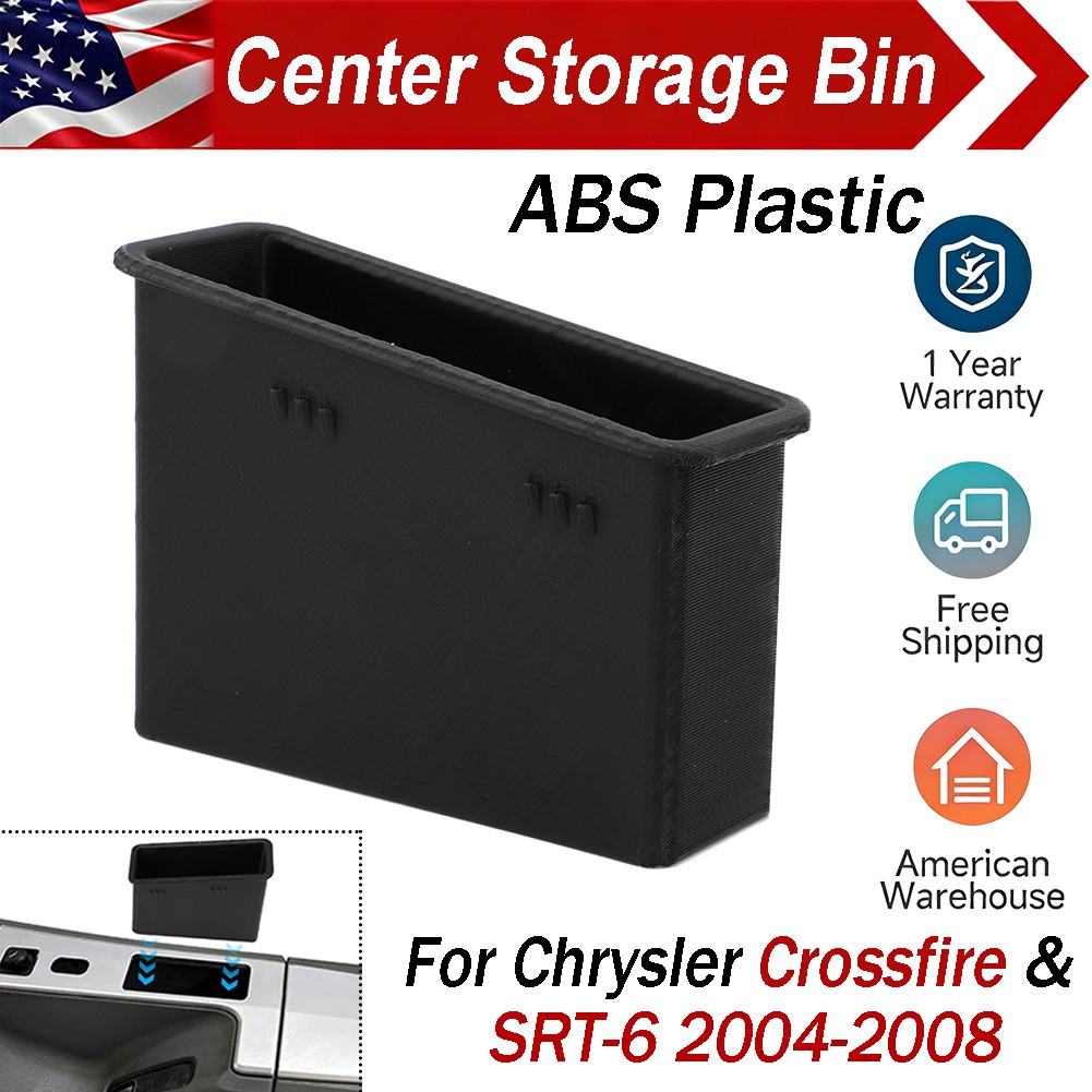 Center Console Storage Bin Organizer Insert For 2004-08 Chrysler Crossfire SRT-6