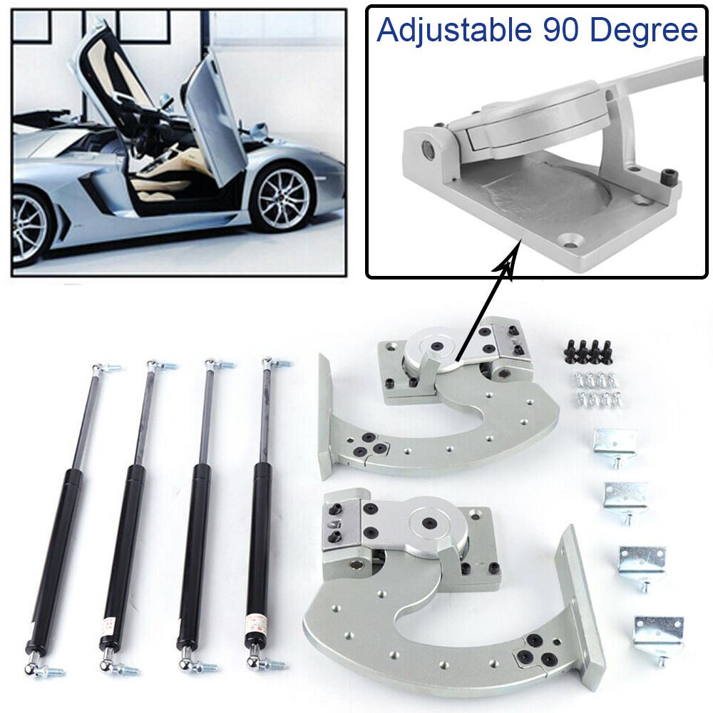 90 Degree Universal Lambo Door Kit Bolt On Vertical Doors Hinge Kit For Most Car