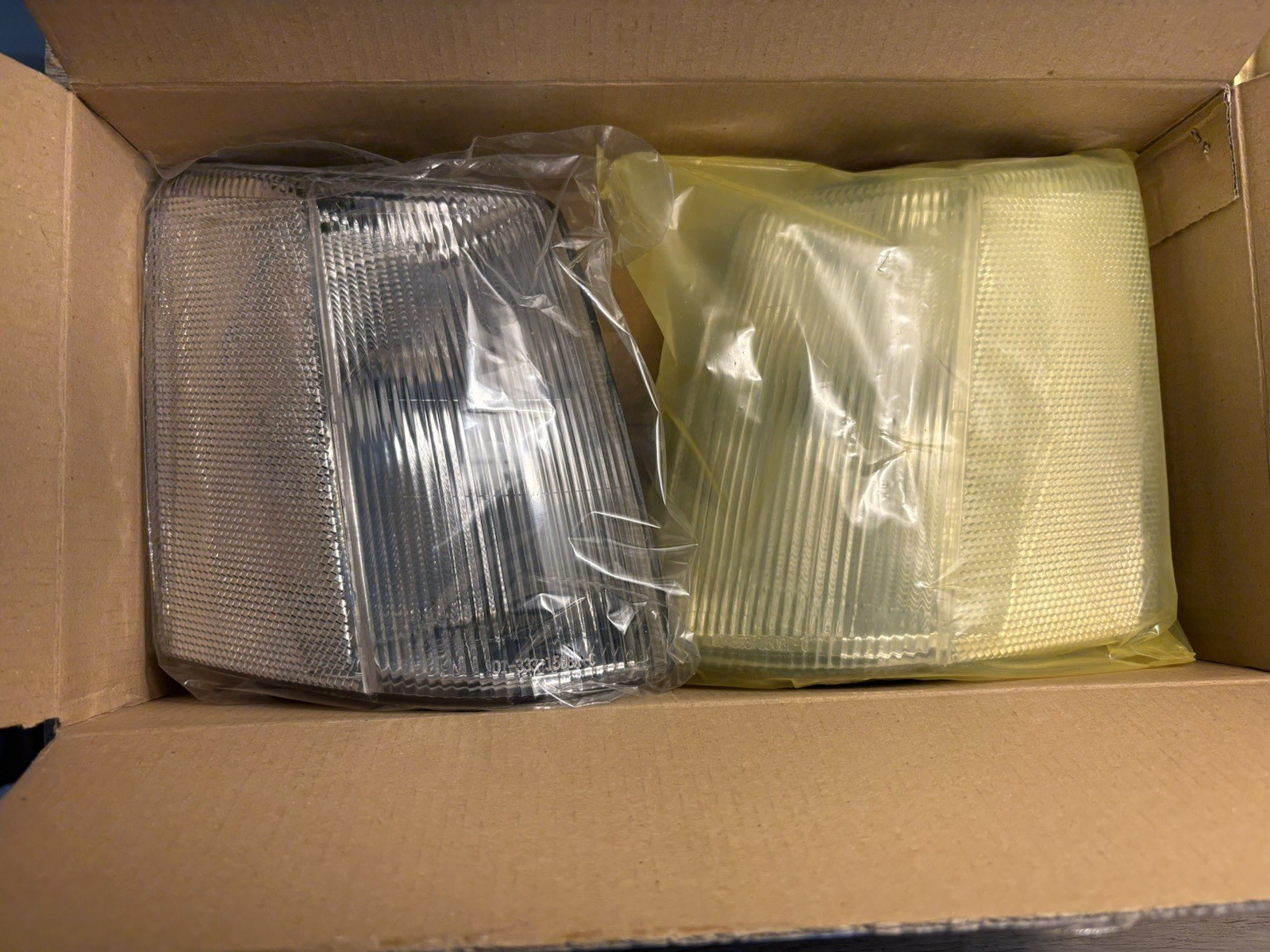 1993-1998 Jeep Grand Cherokee Depo Clear Corner Lights NOS Jeep ZJ
