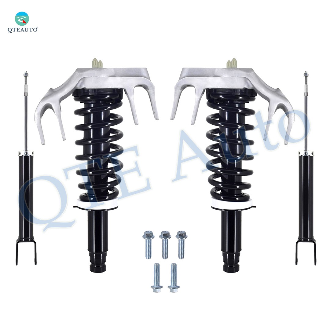 Set Front Quick Complete Strut-Coil Spring-Rear Shock For 2008-2014 Cadillac CTS