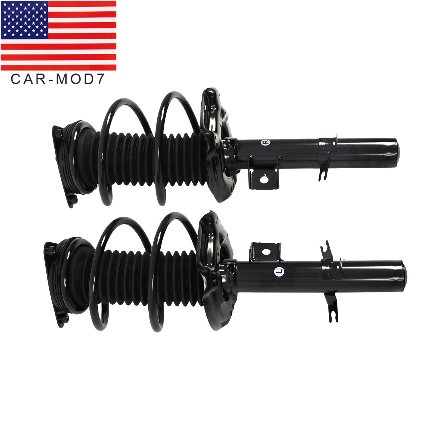 2Pcs Front Complete Strut & Coil Spring Assembly for Nissan Altima 2019-24 FWD