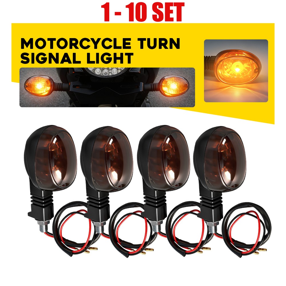 4-40X Smoked Turn Signals Y0527.K Y0526.K for Buell Blast 2000-2010 X1 1999-2002
