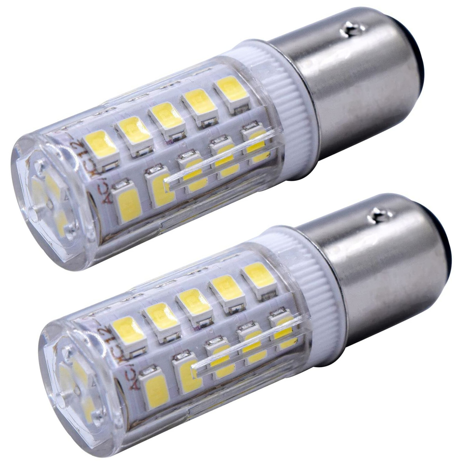 2-Pack HQRP 1157 White Light 33-LED Bulbs Boat Marine BAY15D 12-24V 2-Pack HQRP 1157 White Light 33-LED Bulbs Boat Marine BAY15D 12-24V