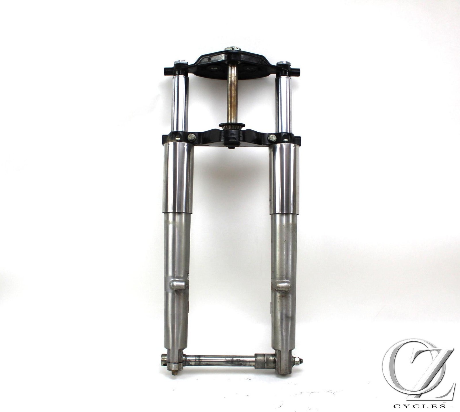 2005 05 Harley Road Glide FLTRI Front End Forks Suspension Straight