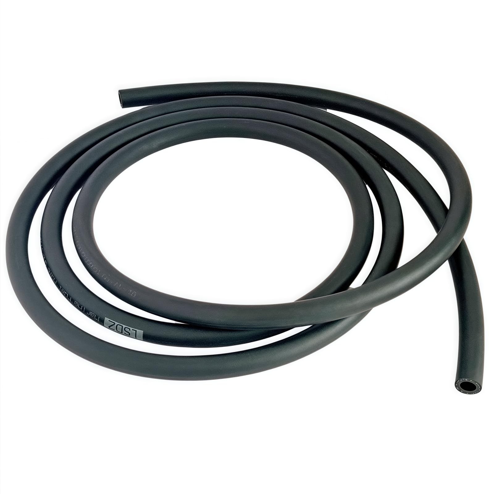 3/8\'\' Marine Fuel Hose Feed Line Rubber Type A1-15 / SAE 3/8 inch 10ft, Black