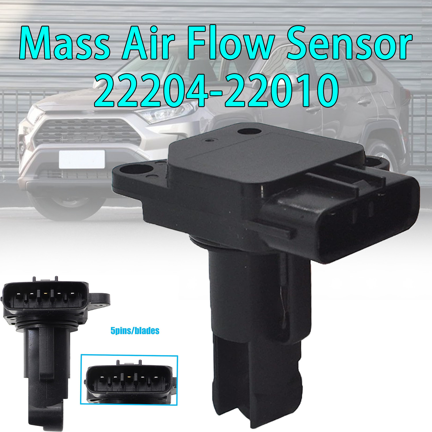 For 2000-2015 Toyota Denso Lexus Mass Air Flow Sensor Factory MAF 22204-22010
