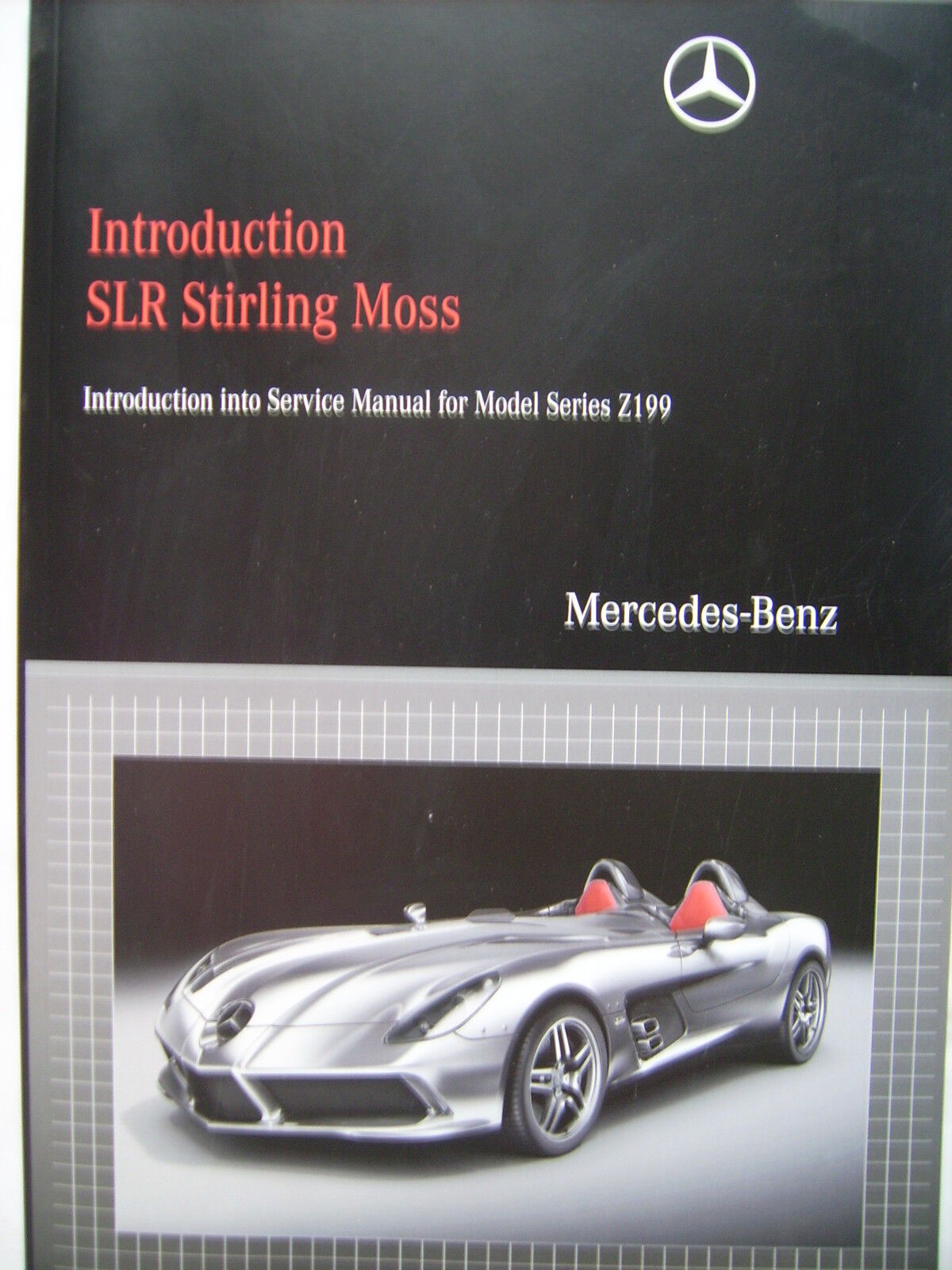 New Mercedes-Benz SLR Z199 Stirling Moss Introduction Service Workshop Manual