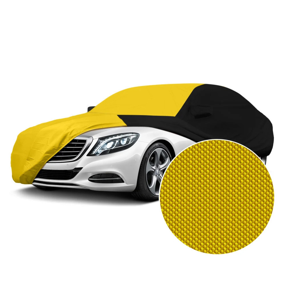 For Ferrari 612 Scaglietti 05-10 Car Cover Stormproof Yellow Custom Car Cover w