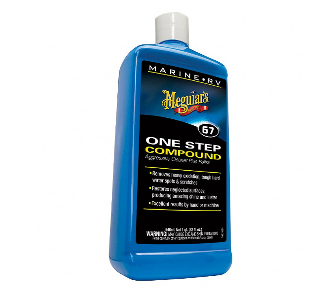 Meguiar\'s M67 One Step Compound~ High Gloss Polish Oxidation Cleaner Boat & RV