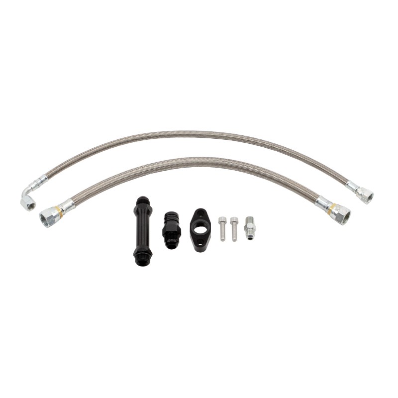 Wehrli WCF100279 Cummins High Mount 2nd Gen Oil Line Kit