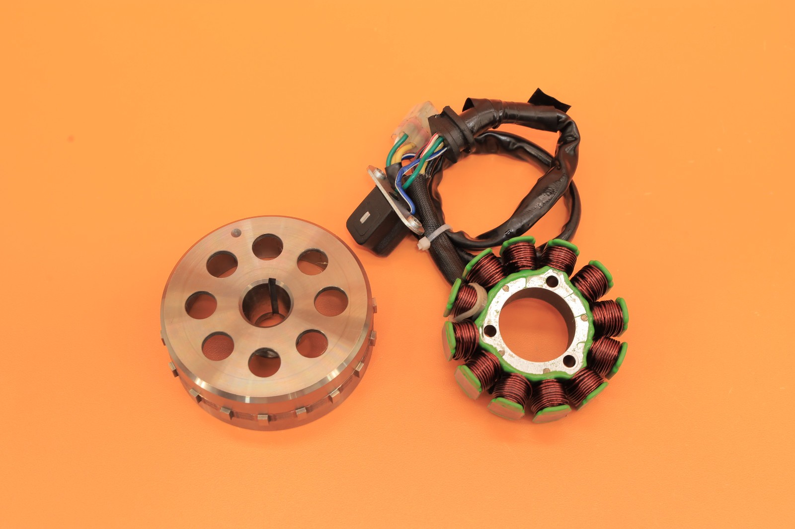 2008 08-11 RMZ450 RMZ 450 OEM Stator Flywheel Rotor Pulse Generator Magneto Unit 2008 08-11 RMZ450 RMZ 450 OEM Stator Flywheel Rotor Pulse Generator Magneto Unit