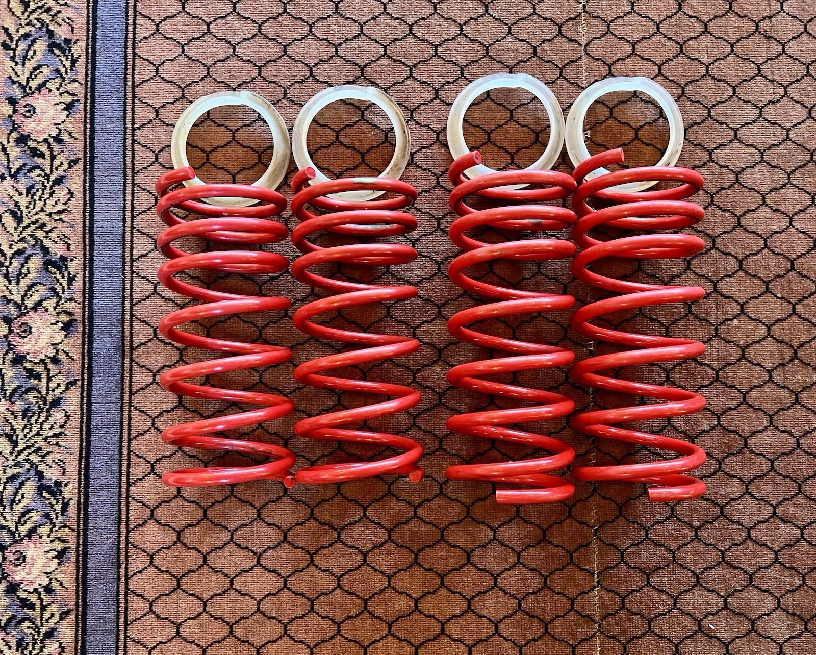 Lancia Montecarlo / Scorpion Dual Rate Red Lowering Spring Set - Front + Rear
