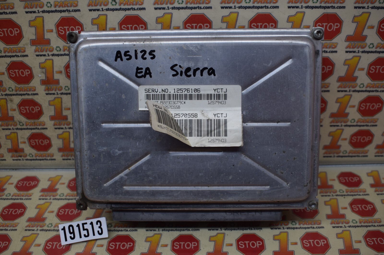 2003 03 GMC SIERRA ENGINE COMPUTER MODULE ECU ECM 12576106 YCTJ OEM 2003 03 GMC SIERRA ENGINE COMPUTER MODULE ECU ECM 12576106 YCTJ OEM