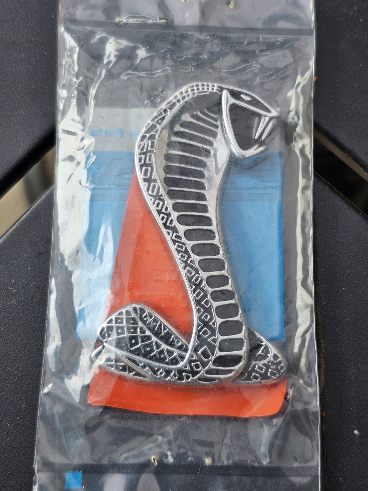 NOS Ford Cobra Fender Emblem OEM Snake F3ZZ-16228-A NOS Ford Cobra Fender Emblem OEM Snake F3ZZ-16228-A