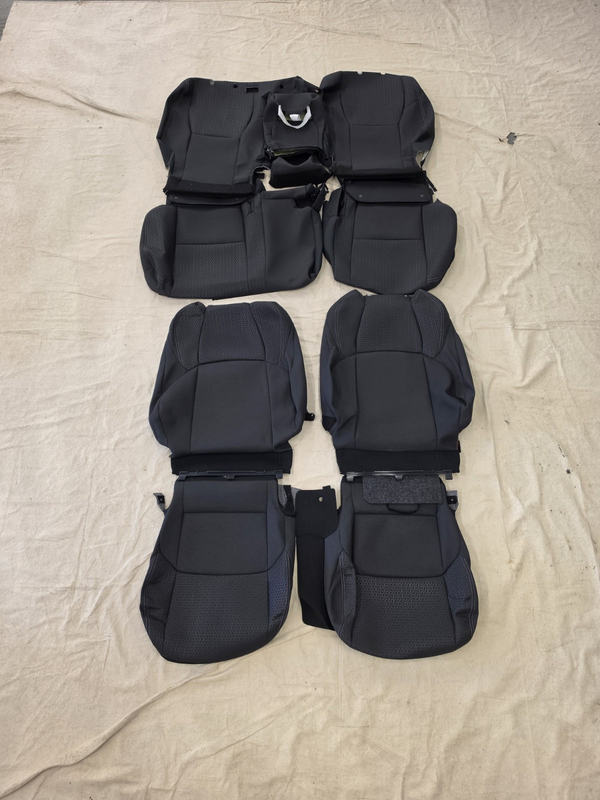 2025, 2026 Toyota 4Runner SR5/ TRD Factory Cloth Black OEM