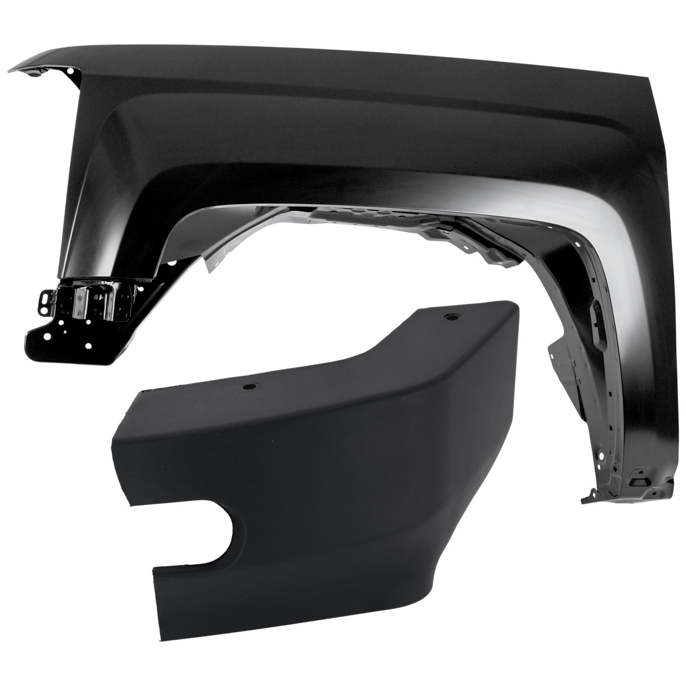 Fender Front Driver Left Side for Chevrolet Silverado 2500 HD Heavy Duty 3500