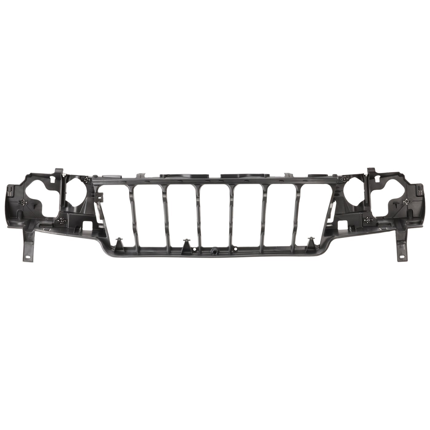 Header Panel For 99-03 Jeep Grand Cherokee Headlamp Mount ABS Plastic