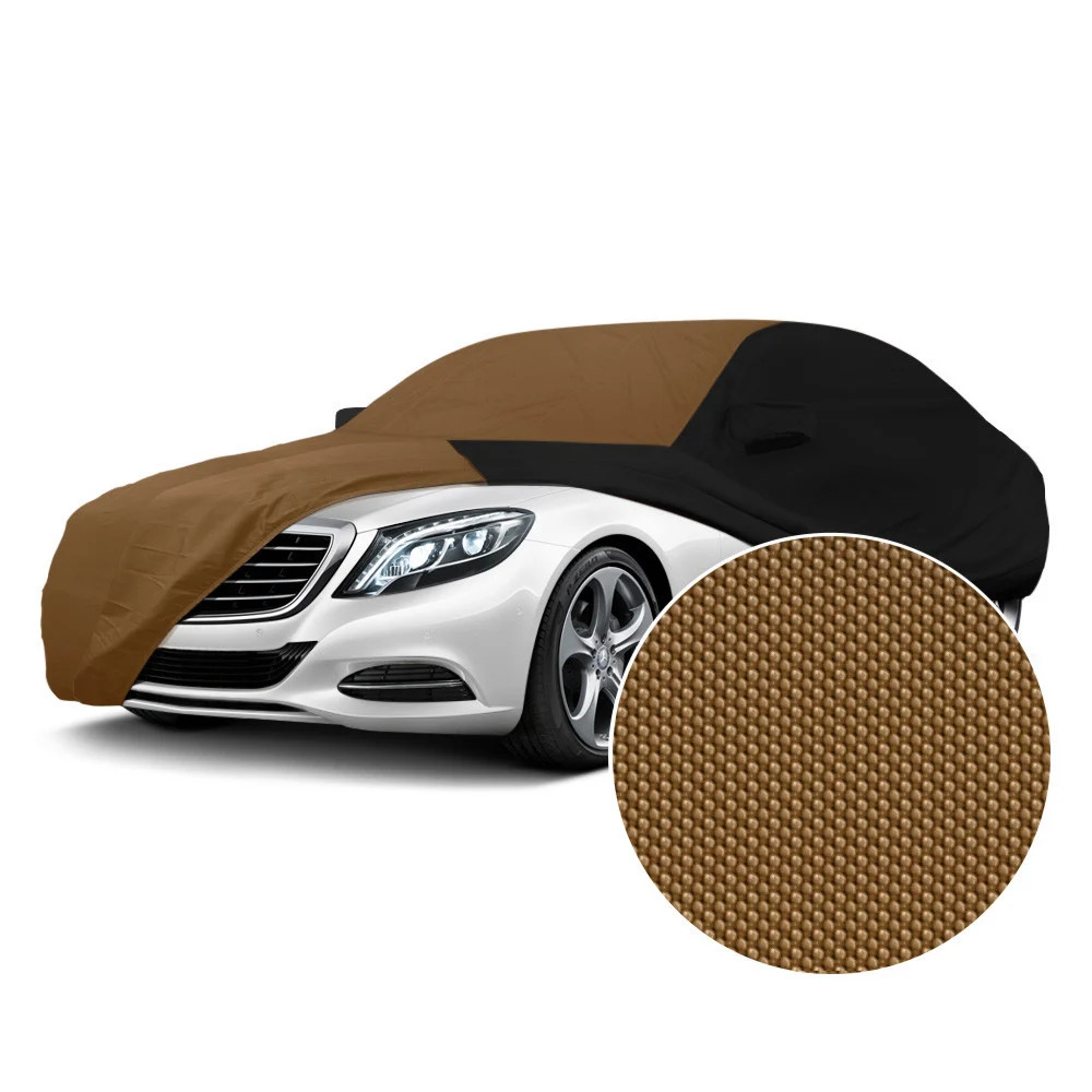 For Ferrari F50 95-96 Coverking Stormproof Tan Custom Car Cover w Black Sides
