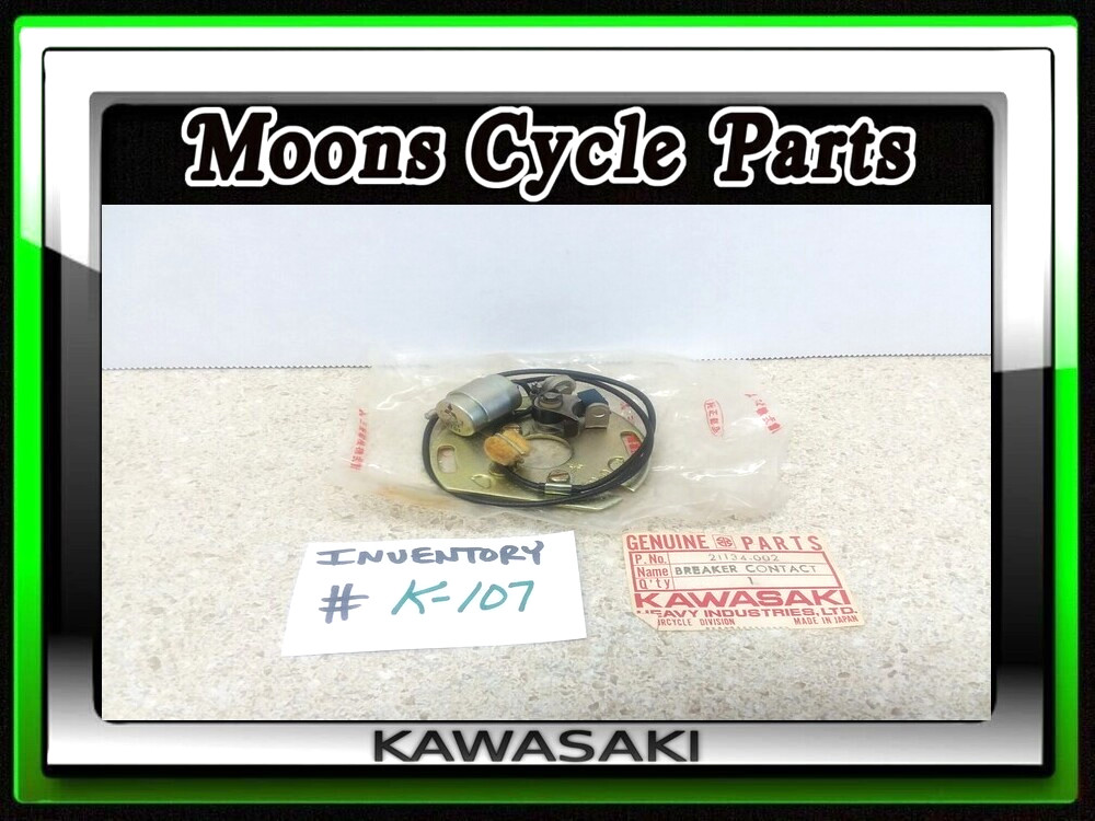 NOS Kawasaki W1 W2 650 W2SS W1SS Breaker Contact 1966 1967 1968 1969 # 21134-002