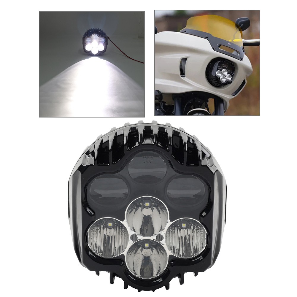 1x Headlight Assembly Kit For Harley Softail Low Rider ST FXLRST 2022-2026