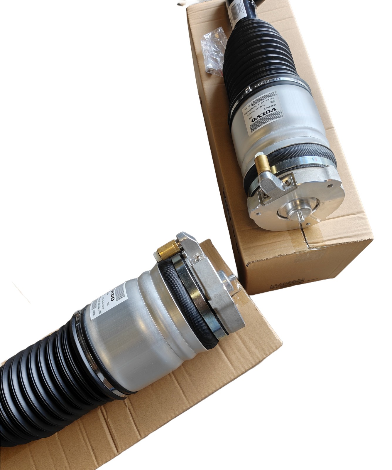 Pair Front Air Suspension Shock Struts For Volvo XC90 2016-19 31451834 31451831