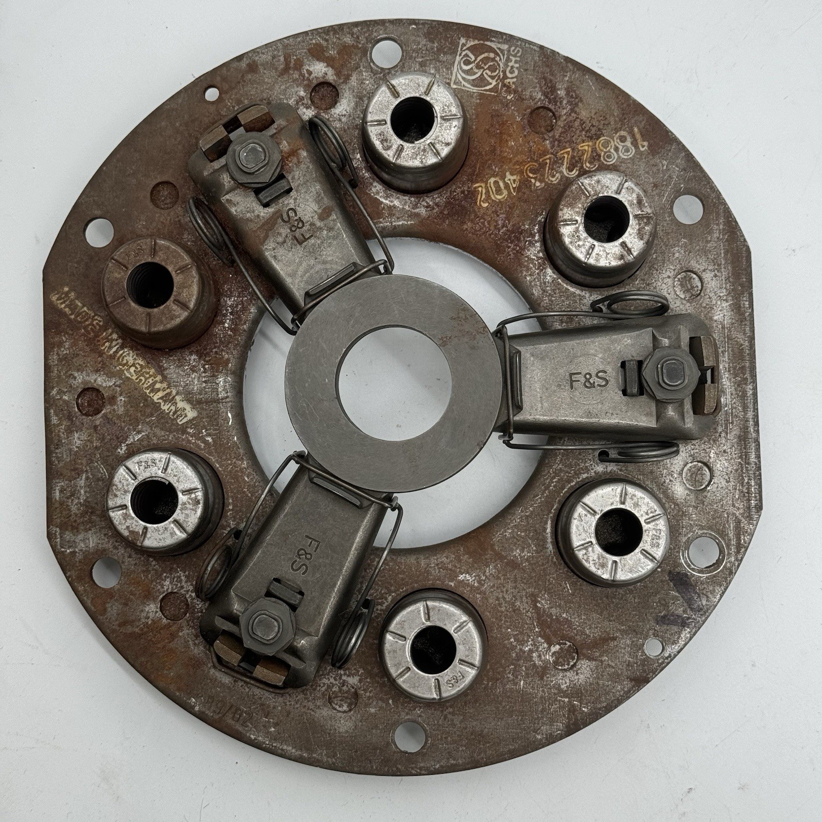 NOS Porsche 356 A Pre-A Pressure Plate 180mm 6 Spring SACHS Original 1882223402