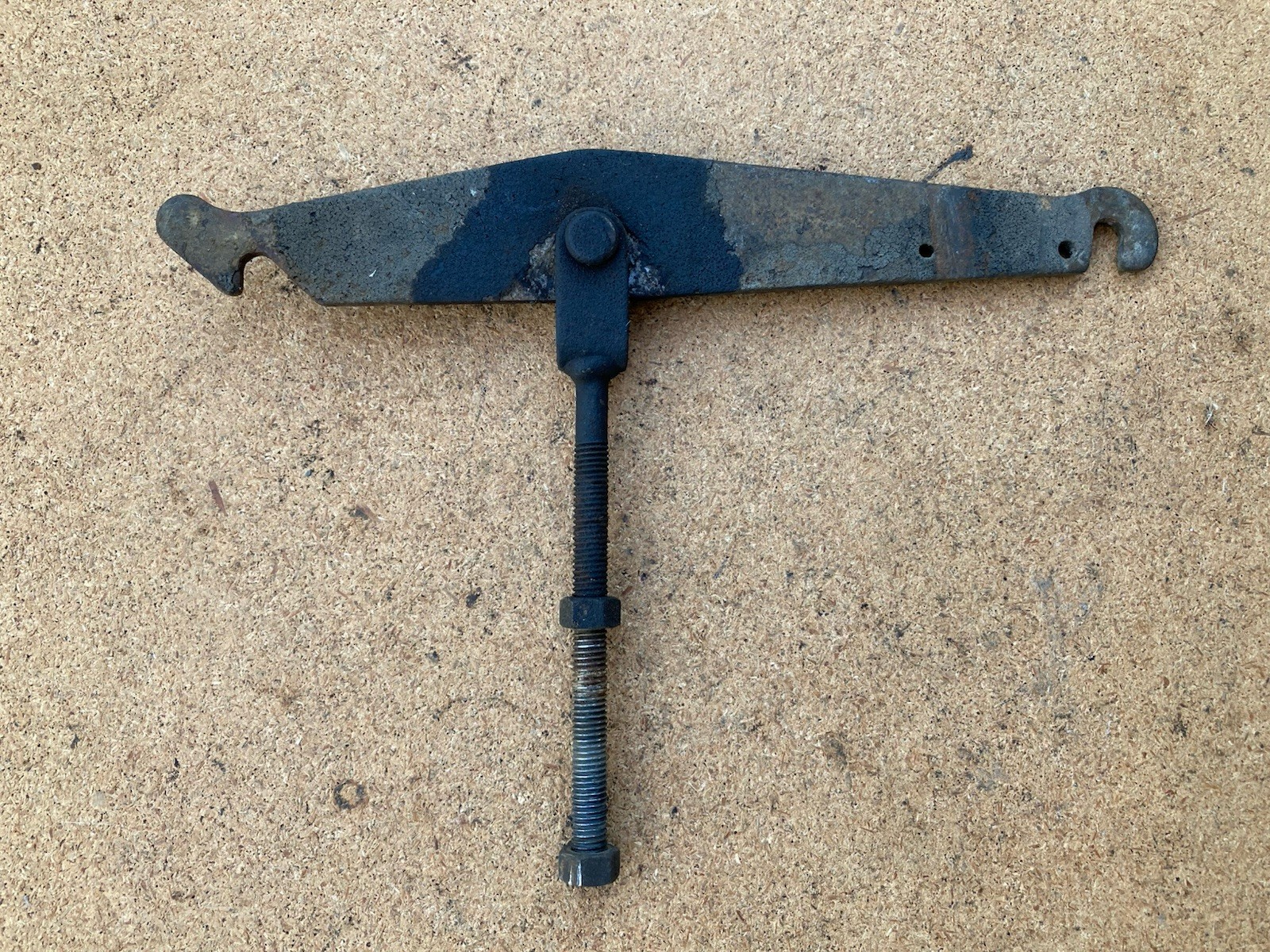 1972-80 Chevy Luv Pickup Rear Parking Brake Cable Equalizer Adjuster. 1972-80 Chevy Luv Pickup Rear Parking Brake Cable Equalizer Adjuster.