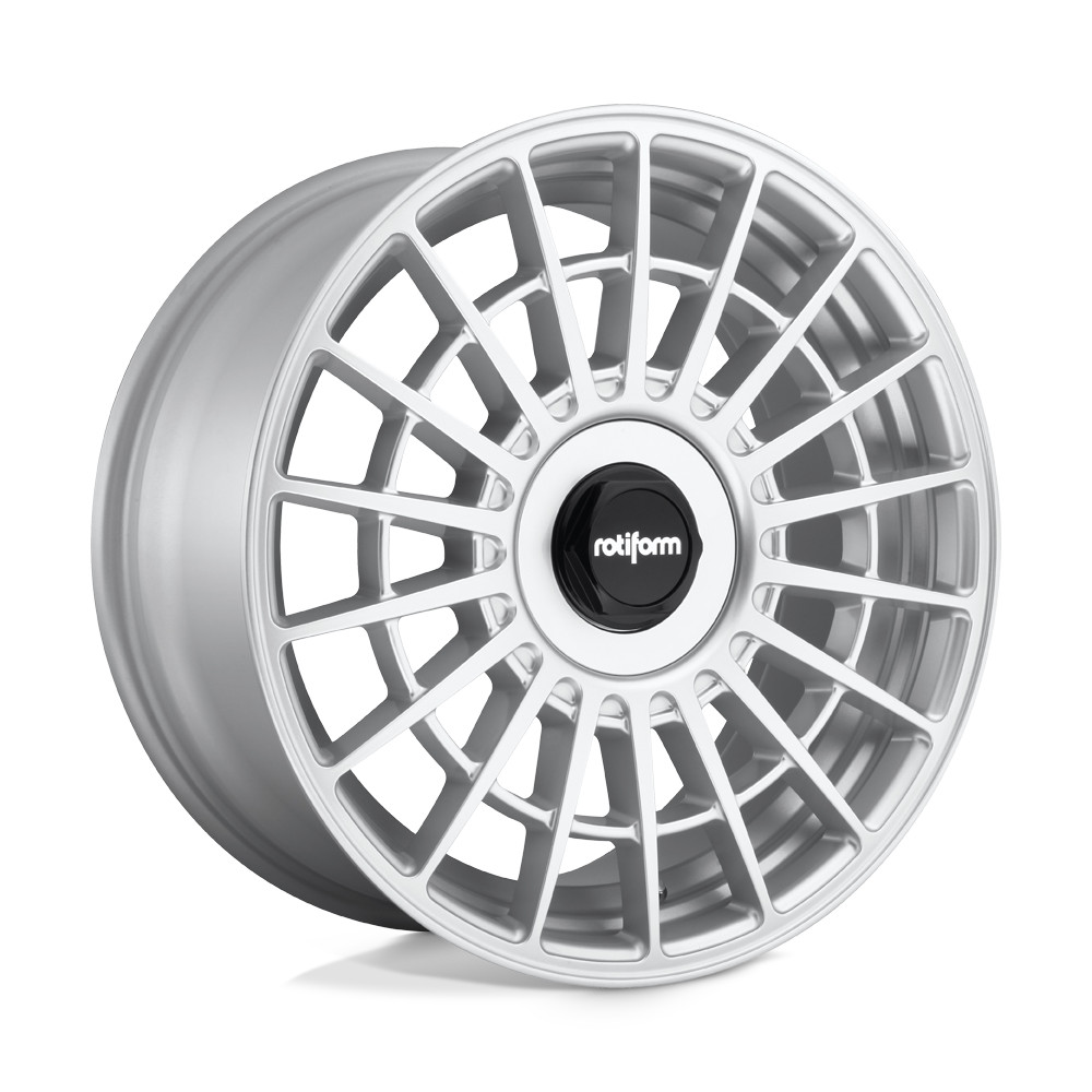 17x8 Rotiform R143 LAS-R GLOSS SILVER Wheel 4x100/4x4.5 (40mm)