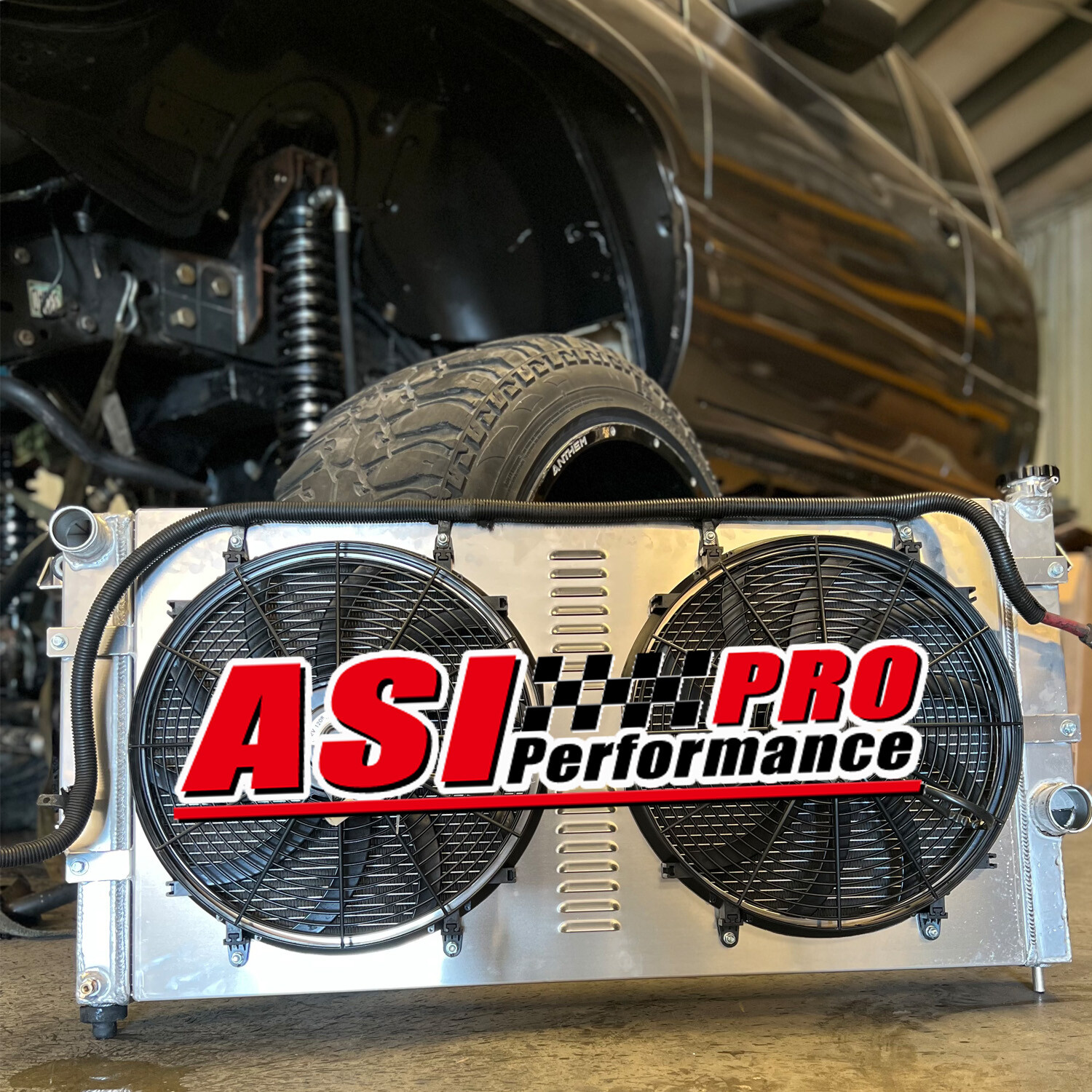 3 Row Radiator+Shroud Fan For 1994-2002 1995 Dodge Ram 2500/3500 5.9L L6 Cummins