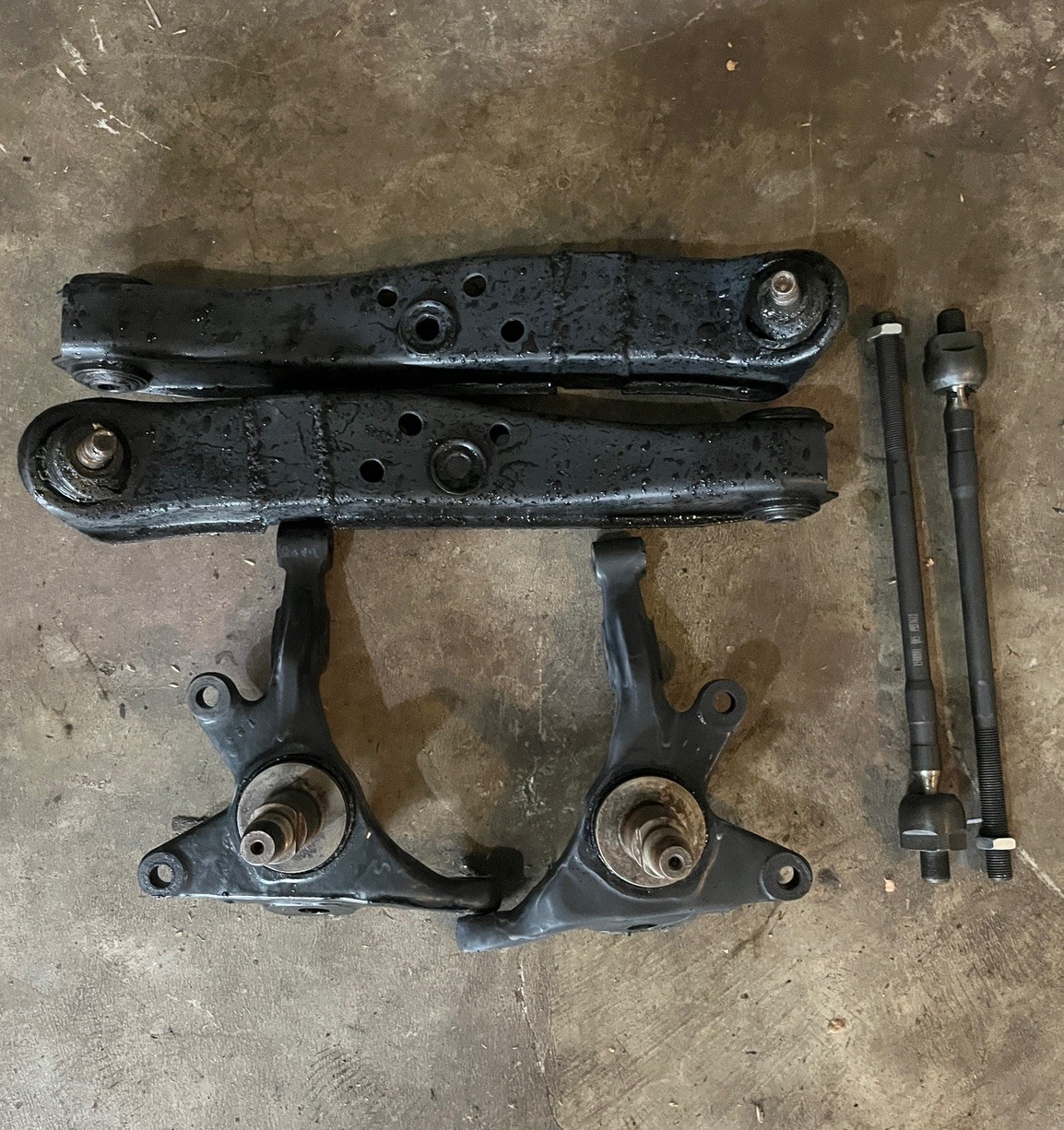89-94 Nissan 240sx S13 Villains Angle Kit Steering Knuckles/EXT FLCA/Max Tierods 89-94 Nissan 240sx S13 Villains Angle Kit Steering Knuckles/EXT FLCA/Max Tierods