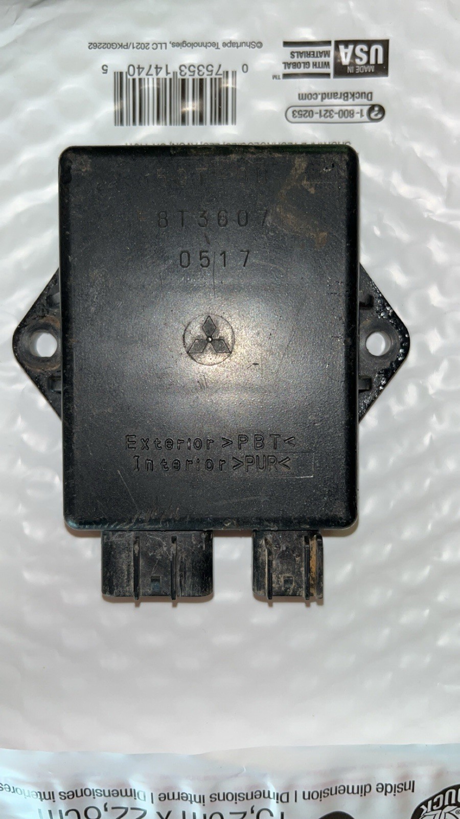 1998 98-01 Yamaha Grizzly 600 YFM600 CDI ECU Ignition Box OEM 4WV-85540-00-00 1998 98-01 Yamaha Grizzly 600 YFM600 CDI ECU Ignition Box OEM 4WV-85540-00-00
