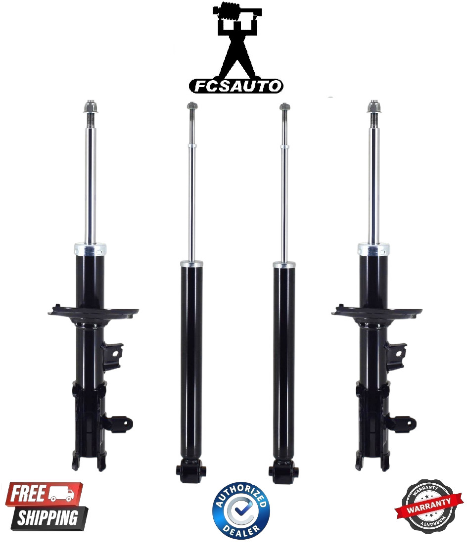 Complete Kit FCS Front Strut & Rear Shock For 15-23 Hyundai Grand I10