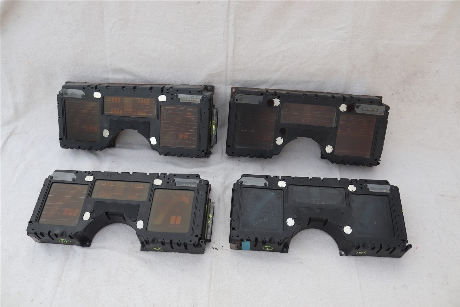84-88 Chevrolet Corvette Vette C4 Instrument Clusters Lot *SALVAGE 4 PARTS/CORE*