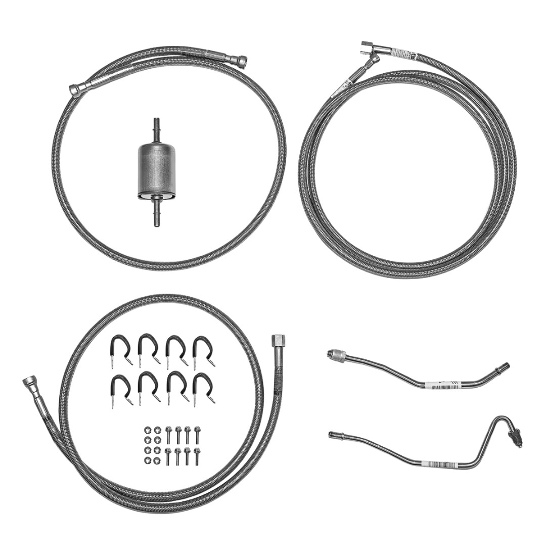For 88-95 GMC K1500 Quick Fix Complete  Fuel Line Reg Cab/Long Bed FFF0014SS
